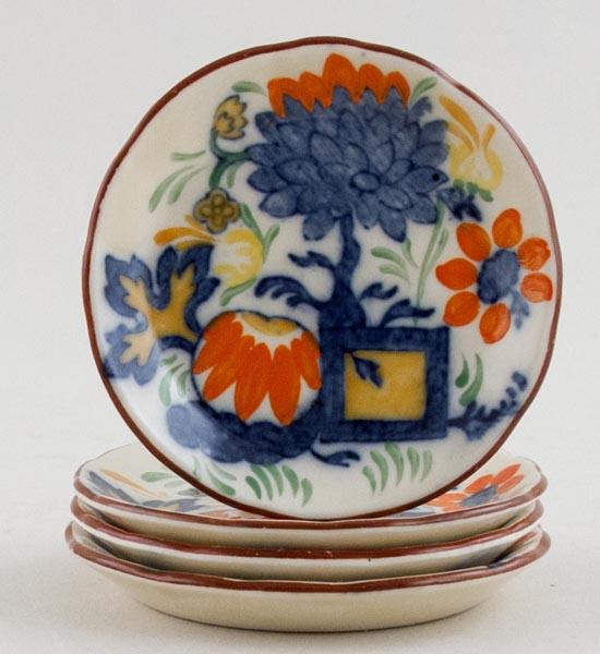 Butter Pats set of four c1920s